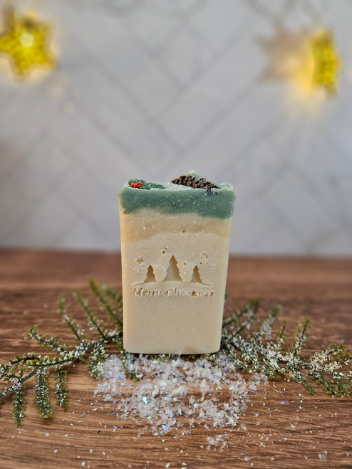 Frosted Pinecones Artisan Soap