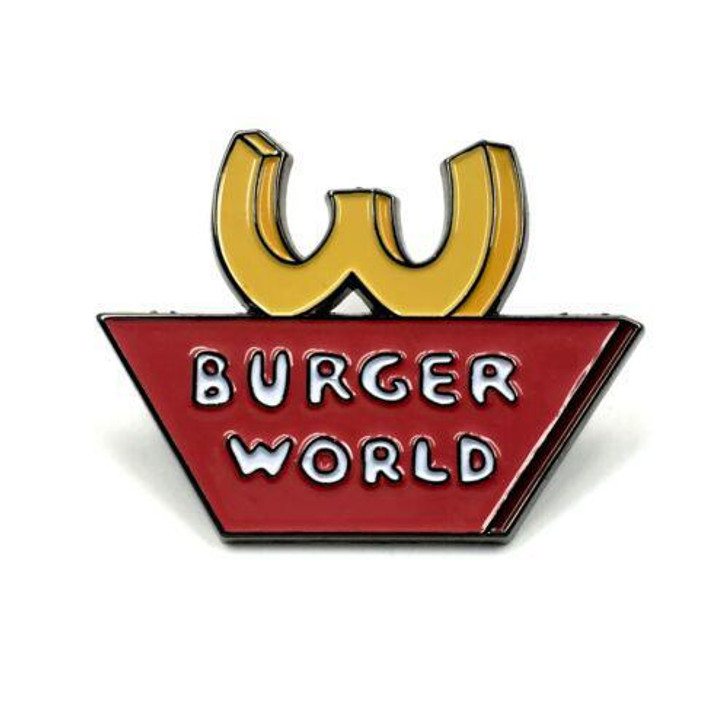 Kolorspun Pins - Beavis and Butthead Burger World Enamel Pin - Standard