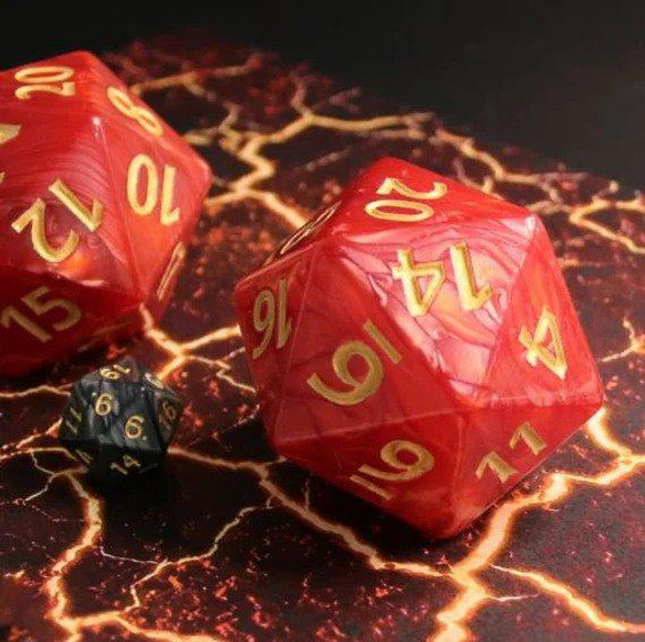 55mm Titan D20 Red Pearl