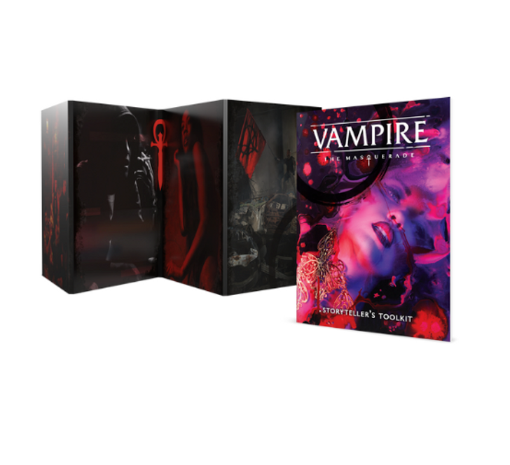 Vampire The Masquerade 5th Edition Storyteller Screen and Toolkit