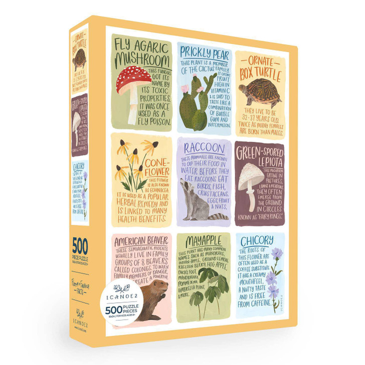 Flora & Fauna Facts Puzzle