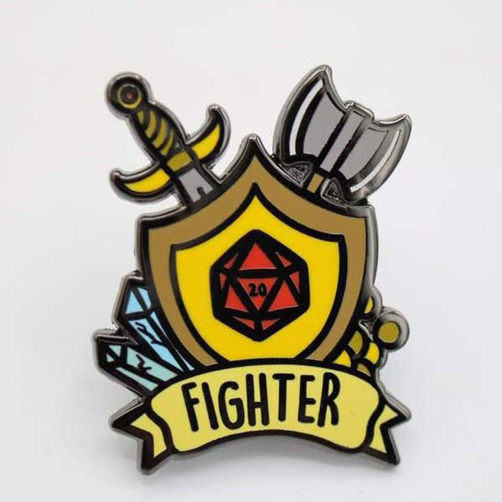 Banner Class Pins: Fighter