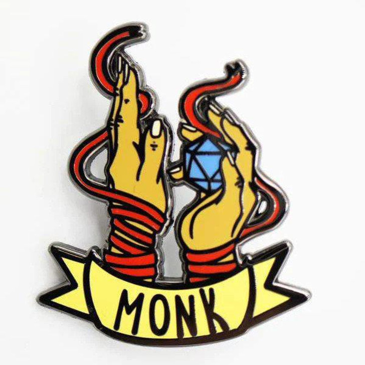 Banner Class Pins: Monk