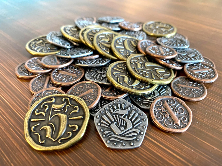 Libertalia Metal Coins Doubloons