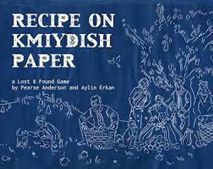 Recipe on Kmiydish Paper