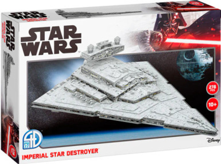 4D Star Wars Imperial Star Destroyer Model