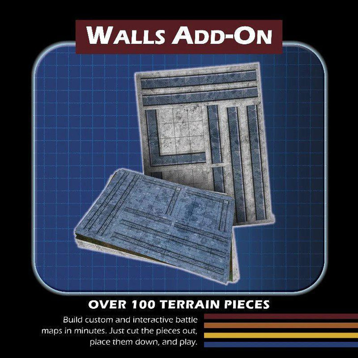 Dungeon Craft - Walls Pack 2D Terrain for D&D RPG