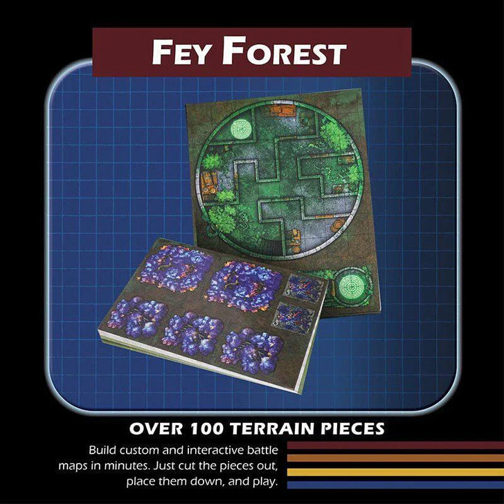 Dungeon Craft - Fey Forest Pack 2D Terrain for D&D RPG