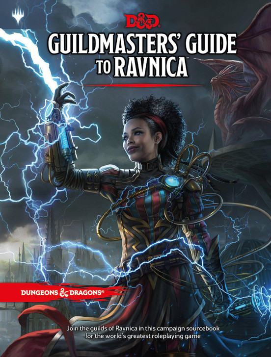 Dungeons & Dragons Guildmasters' Guide to Ravnica (D&D + Magic: The Gathering) Adventure Book and Campaign Setting