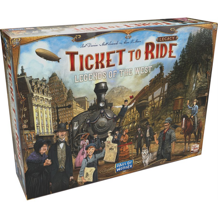 Ticket to Ride Legacy Legends of the Old West