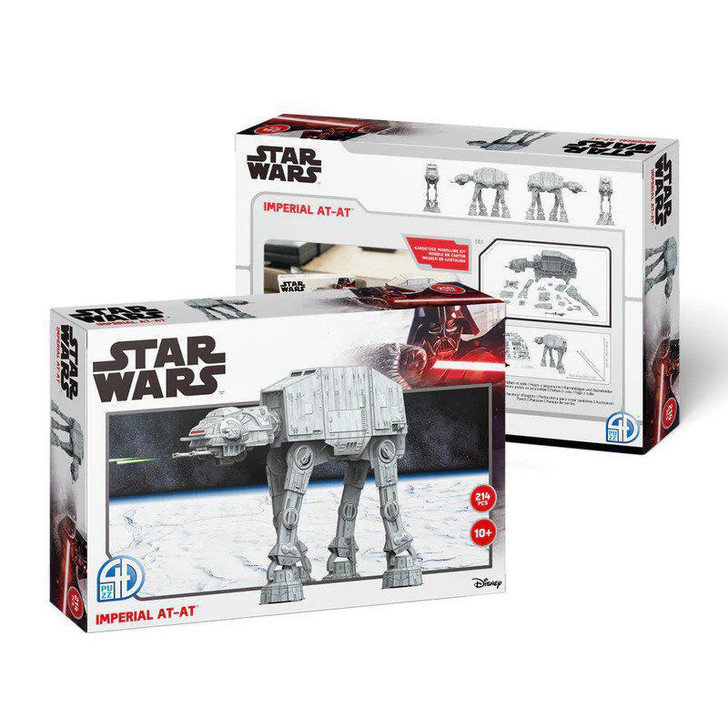 4D Star Wars Miniature Imperial AT-AT Model Kit