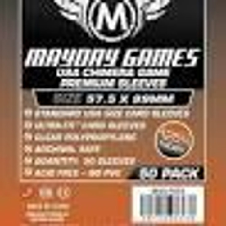 Mayday Games Card Sleeves 57.5mm x 89mm