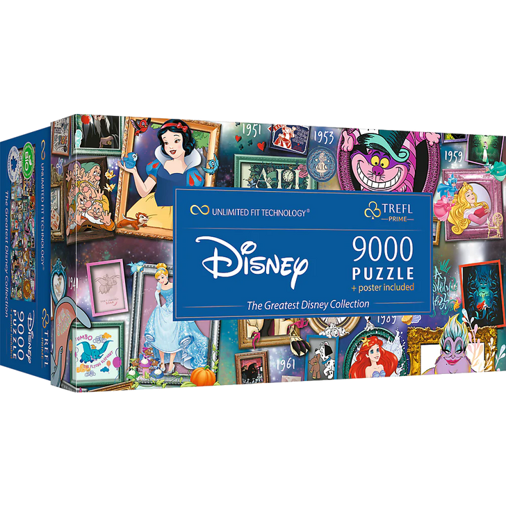 9000 Piece Disney Greatest Collection Puzzle