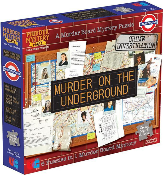 Murder On the Underground - A Case File Puzzle Mystery
