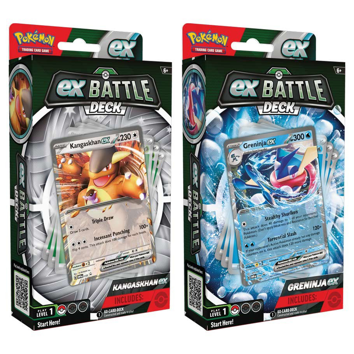 Pokemon 151 Kangas/Greni ex Battle Decks