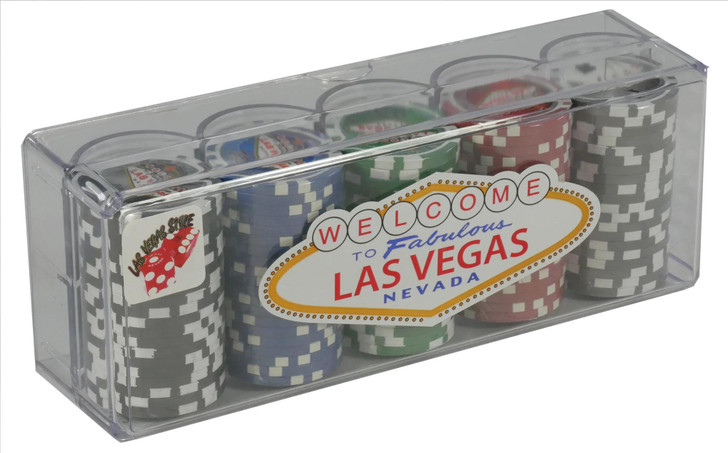 100 Casino Poker Chips 11.5g