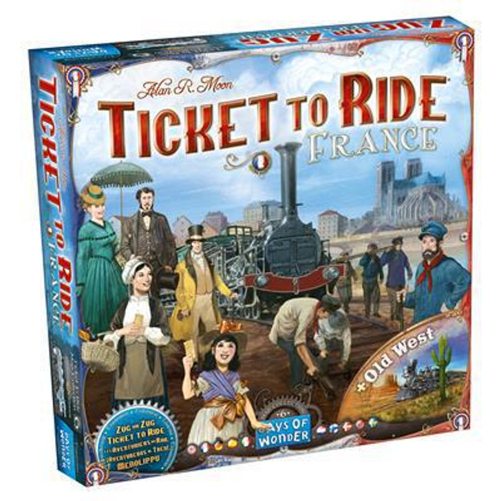 Ticket to Ride: France-Old West Map 6