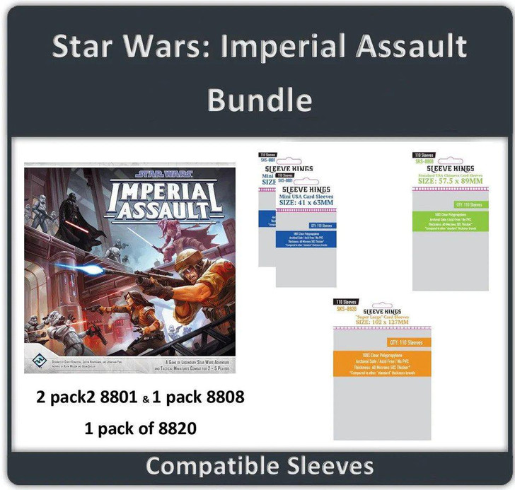 "Star Wars: Imperial Assault" Sleeve Bundle