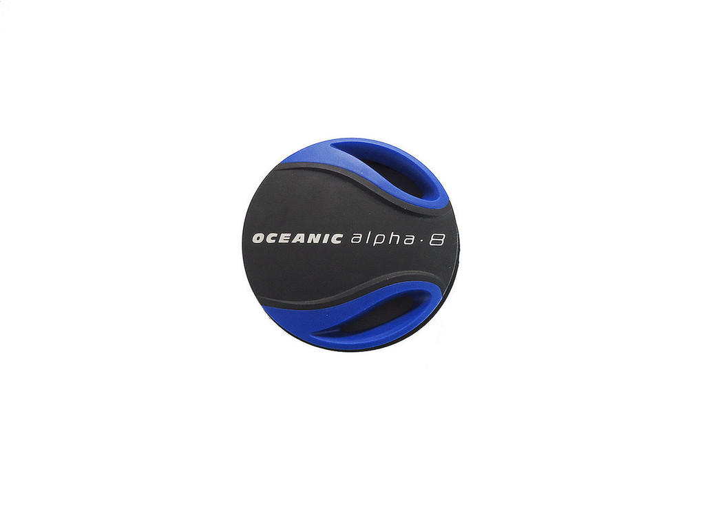 Diaphragm Cover Second Stage Oceanic Alpha 8 - Blue & Black