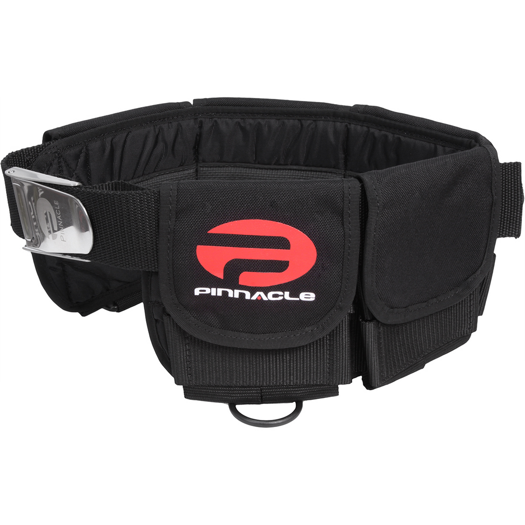 Pinnacle Cumfo Pocket Scuba Diving Dive Weight Belt Black