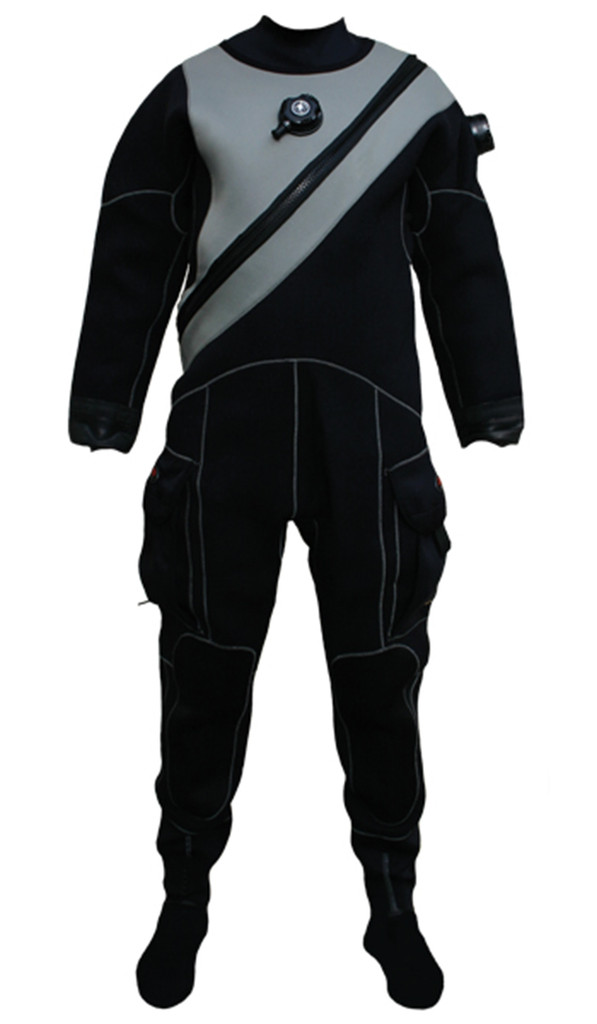 Pinnacle Black Ice Scuba Diving Unisex Merino Drysuit