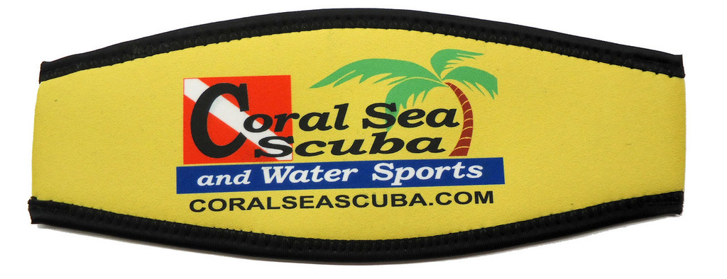 Coral Sea Scuba Comfort Padded Wrapper Mask Strap Cover