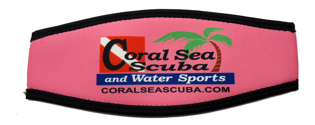 Coral Sea Scuba Comfort Padded Wrapper Mask Strap Cover