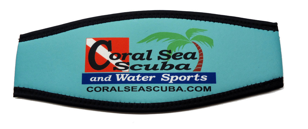 Coral Sea Scuba Comfort Padded Wrapper Mask Strap Cover