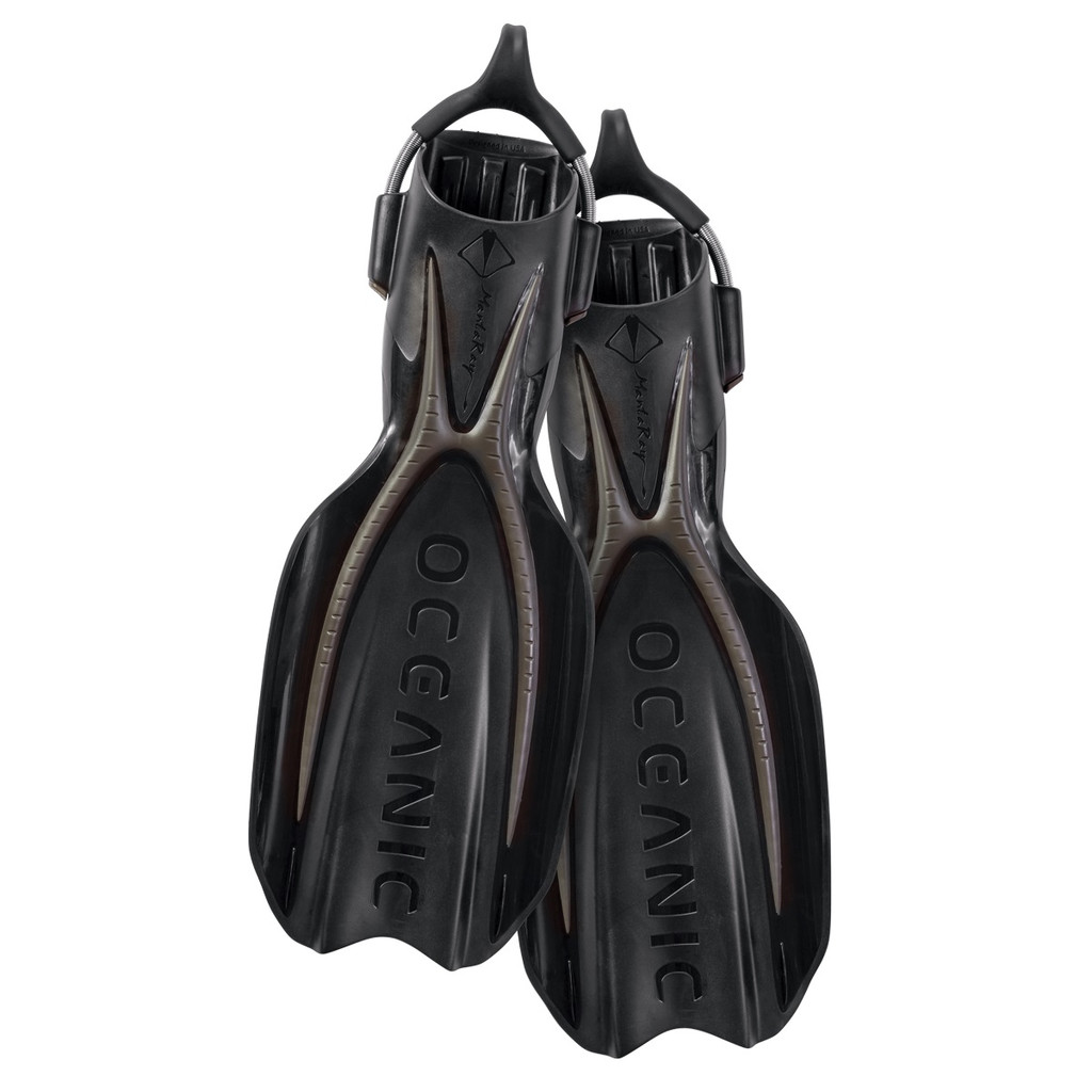 Oceanic Manta Ray Fins Fin Open Heel Scuba Snorkeling