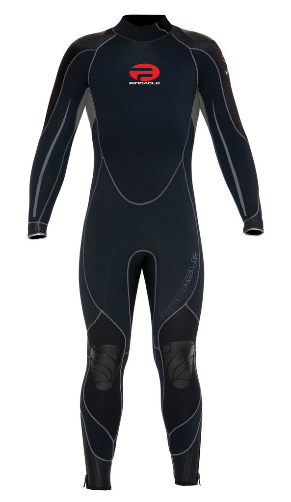 Pinnacle Tempo XT 3mm Full Scuba Diving Wetsuit Men's Black