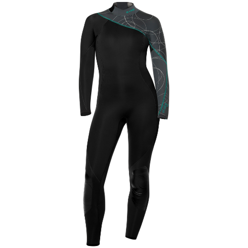 Bare Elate 3/2mm women’s full scuba diving neoprene wetsuit