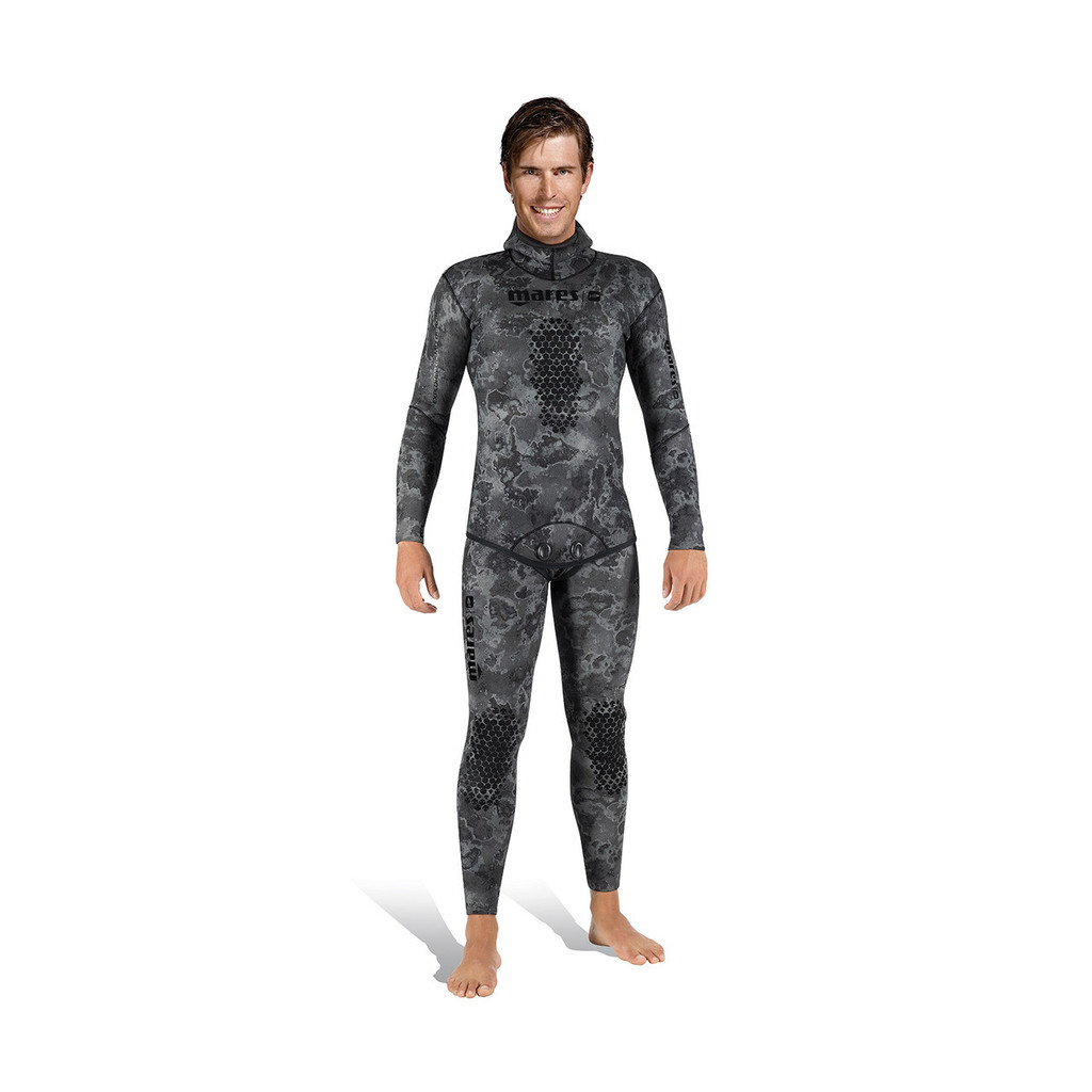 Mares 5mm Explorer Wetsuit (Pants Only) - Freediving Scuba Diving - Black Camo