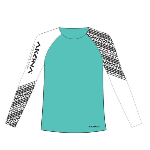 Akona Long Sleeve Rash Guard Scuba Diving, Snorkeling