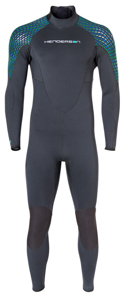 Henderson Greenprene 3mm Full Back Zip Scuba Diving Wetsuit Men's