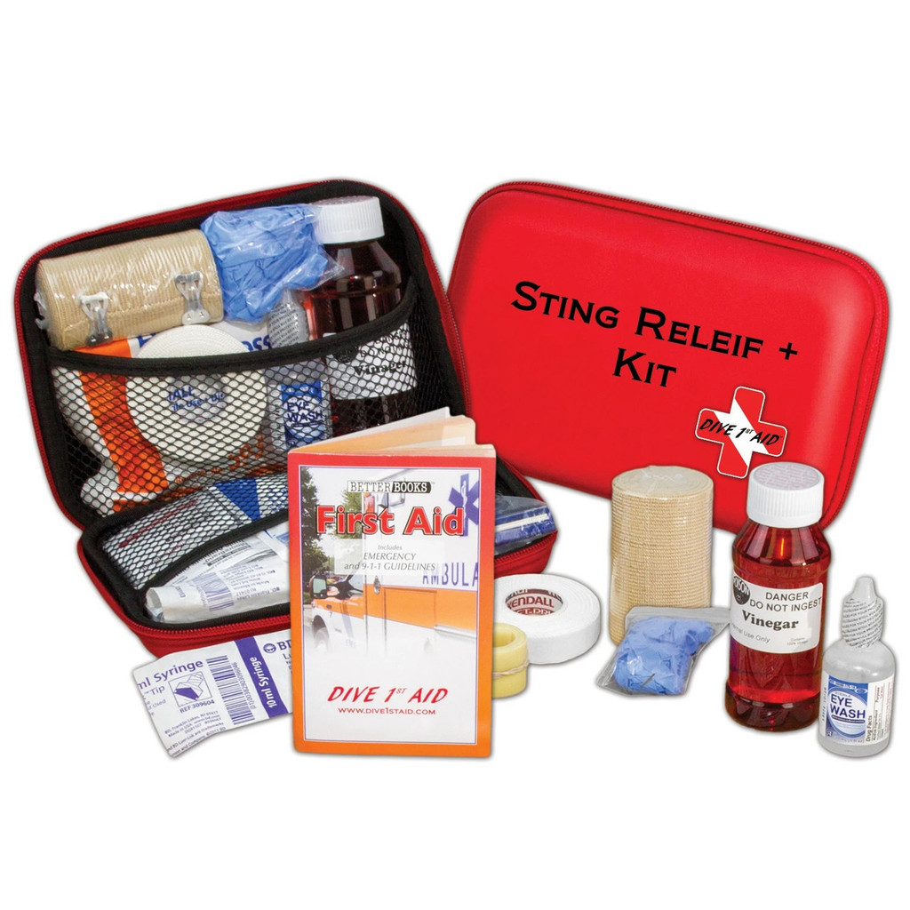 Dive 1st First Aid Sting Relief+  Scuba Diving Kit