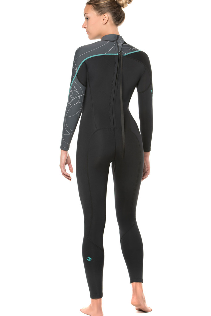 Bare 5mm Elate Full Scuba Diving Neoprene Wetsuit Women's