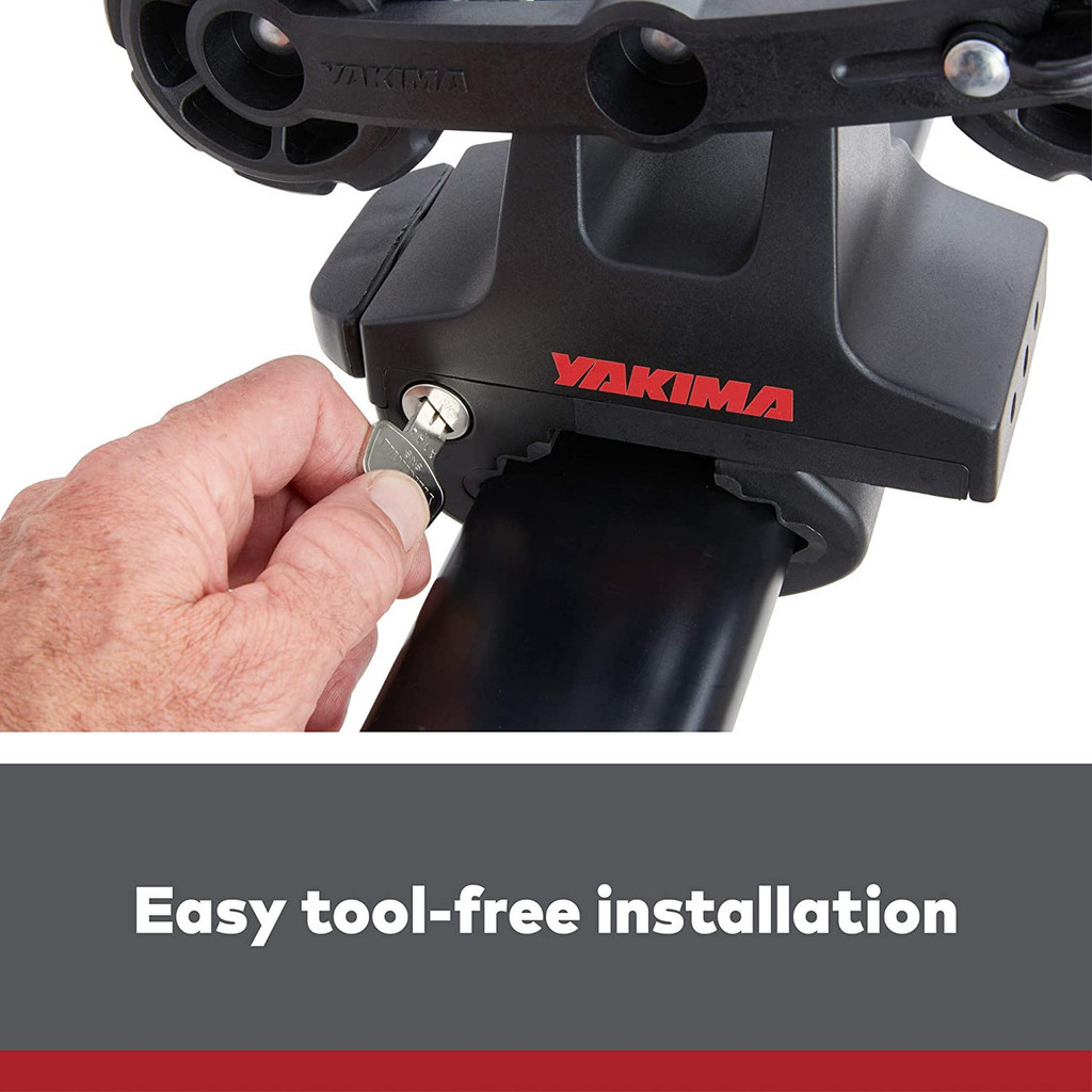 Yakima HandRoll Rooftop Mounted Kayak Carrier Rack System