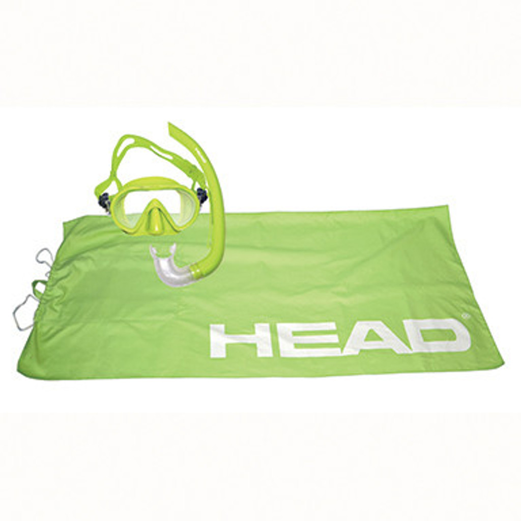 Head Adventure Junior Combo Lightweight Snorkeling Mask and Backpack Towel Bag