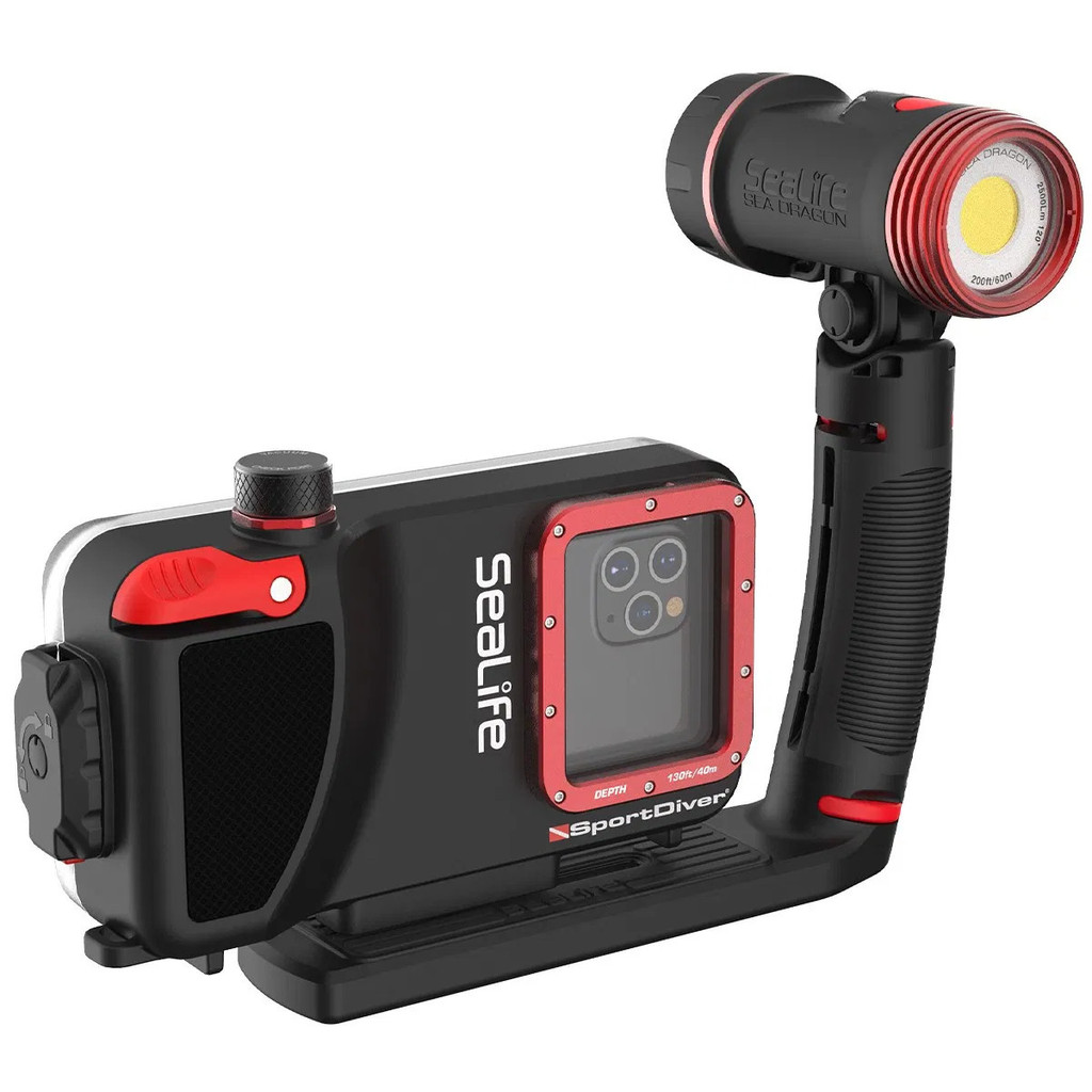SeaLife SportDiver Pro 2500 Set Underwater Camera Housing for SmartPhone