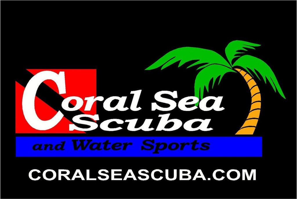 Coral Sea Scuba Logo Scuba Diving T-shirt