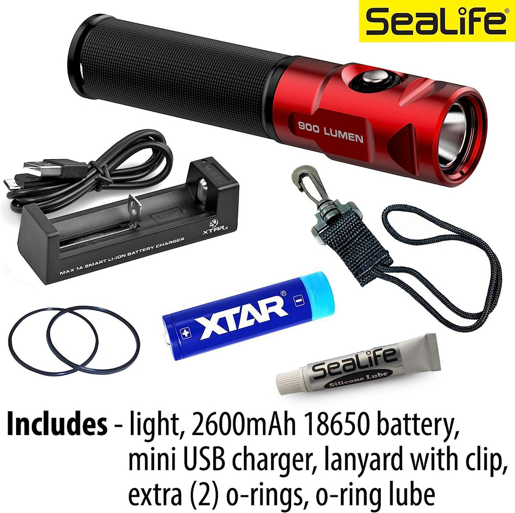 SeaLife Sea Dragon Mini 900S Power Dive Light Kit SLKITO6