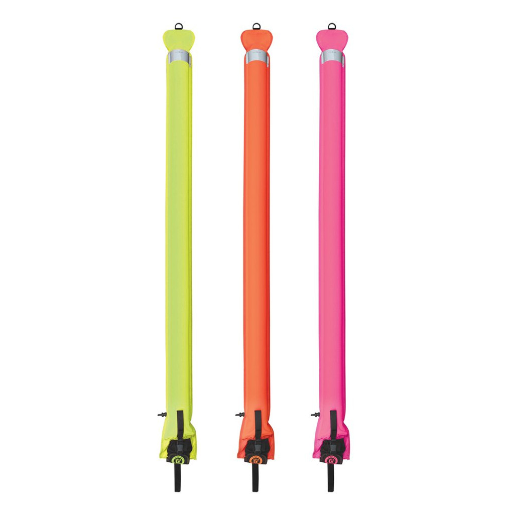 XS Scuba Quick Launch  Surface Marker Buoy SMB Scuba Diving Dive Safety Signal Tube