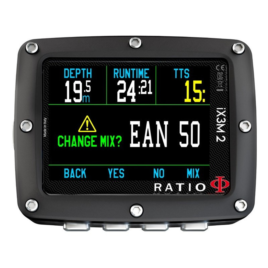 Ratio iX3M 2 GPS Deep Scuba Diving Computer