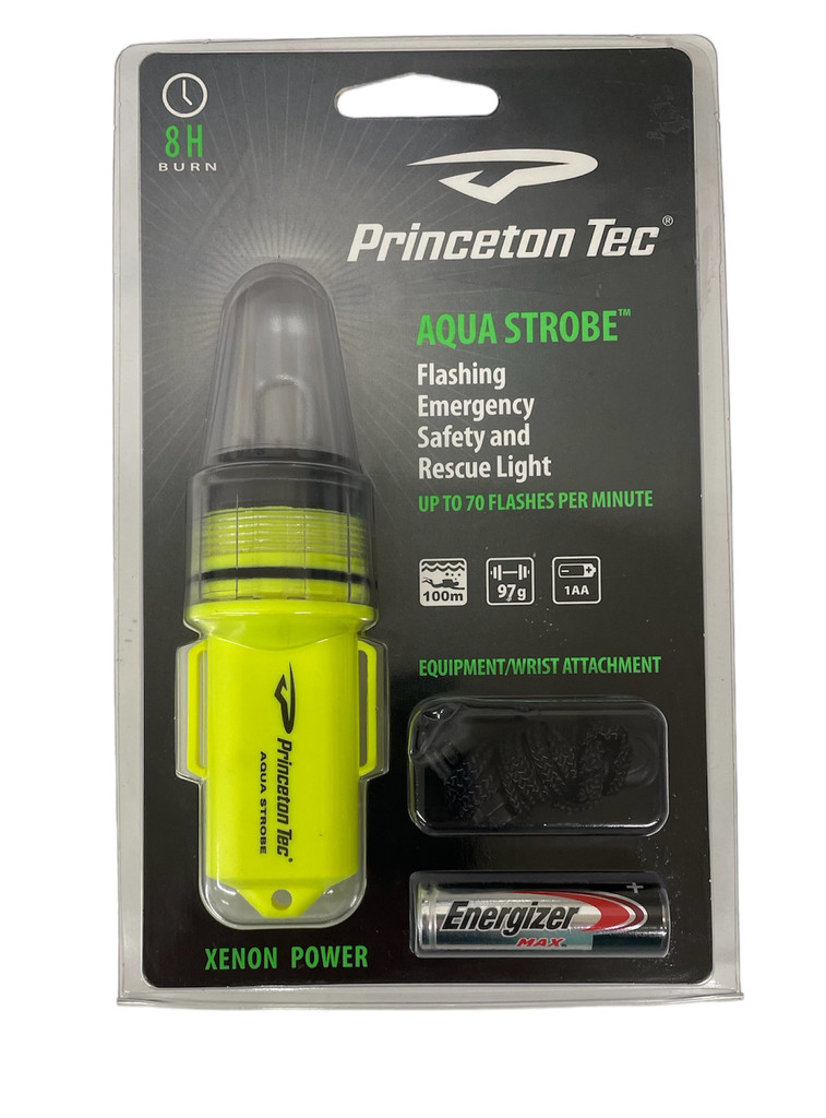 Princeton Tec Aqua Scuba Diving Xenon Tank Marker Strobe