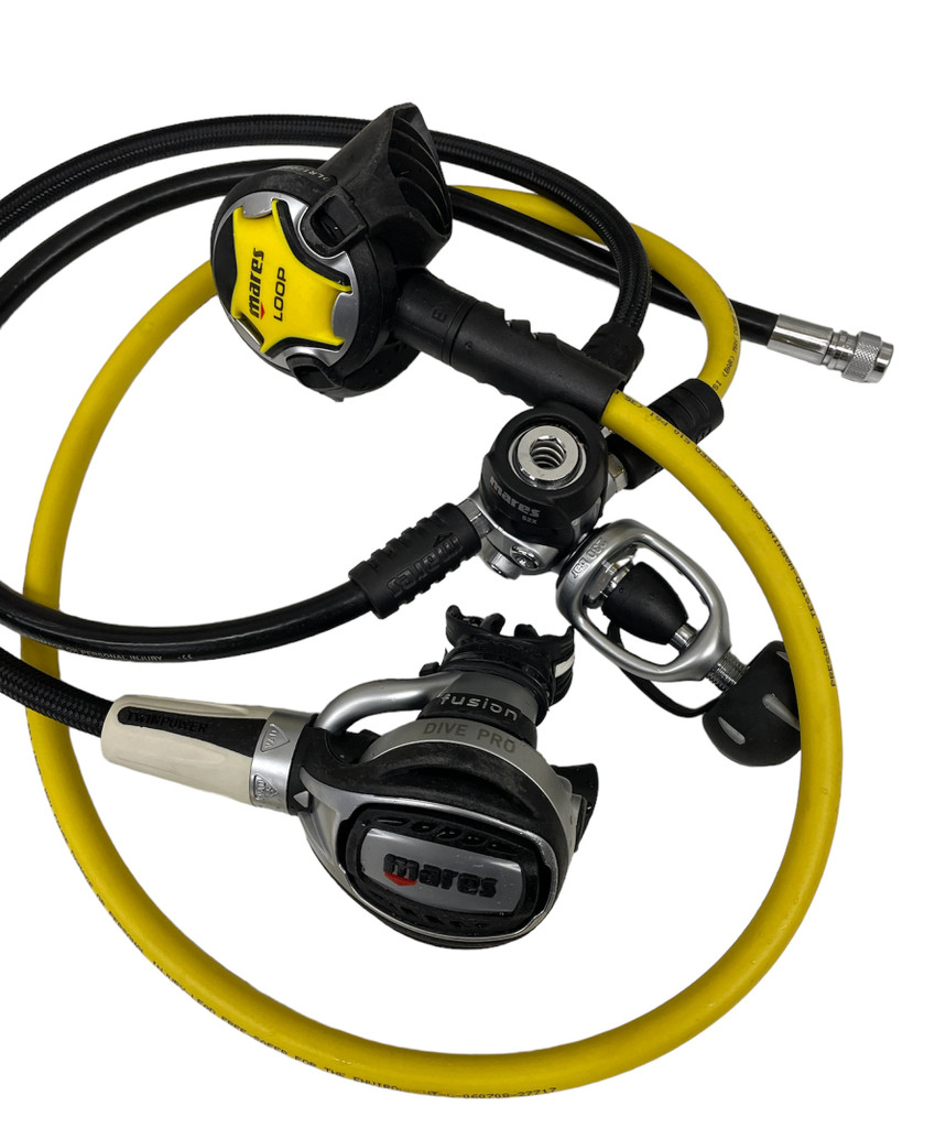 Mares Fusion MR52 Dive Scuba Diving Regulator Set (USED)