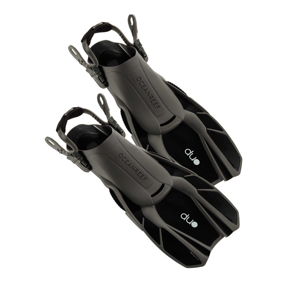 Ocean Reef Aria QR+ Duo Travel Set Black M/L Mask S/M Fins