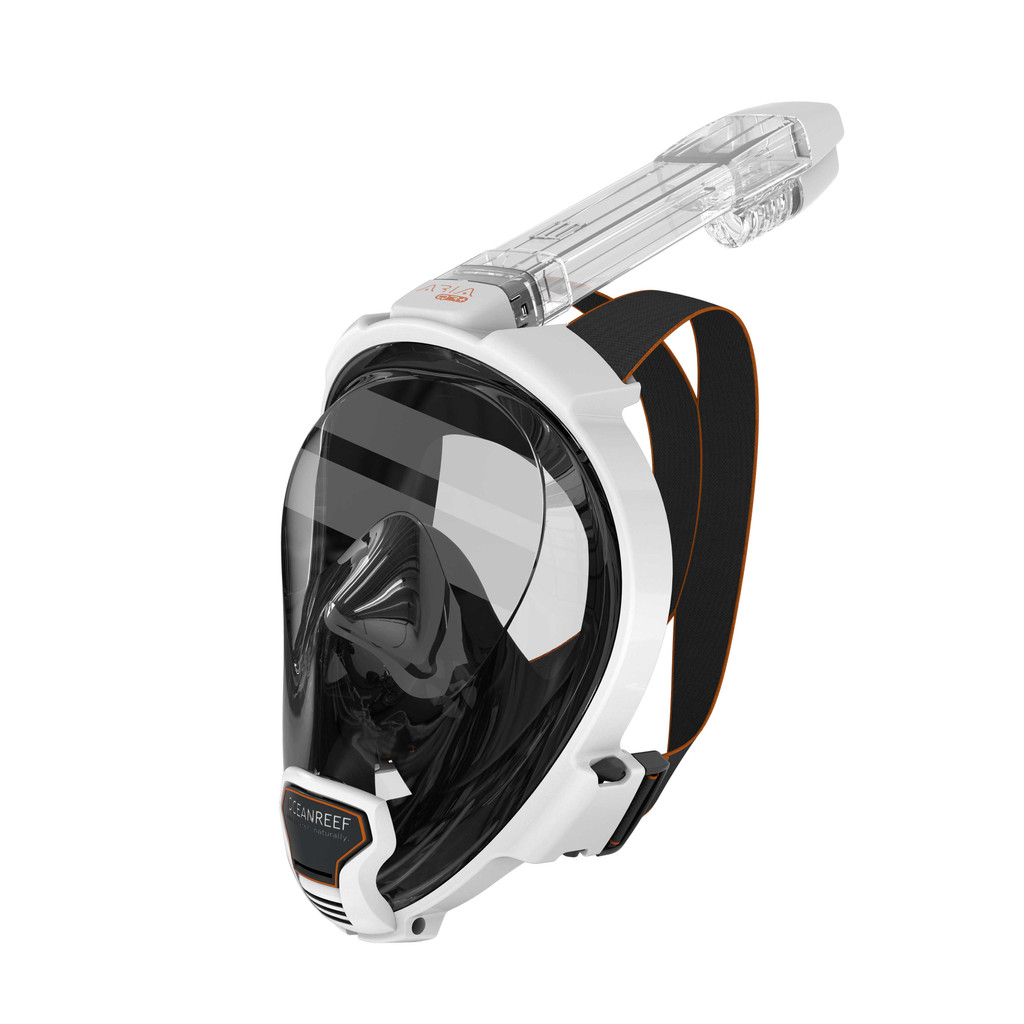 Ocean Reef Aria QR+ Duo II Travel Set White S/M Mask S/M Fins