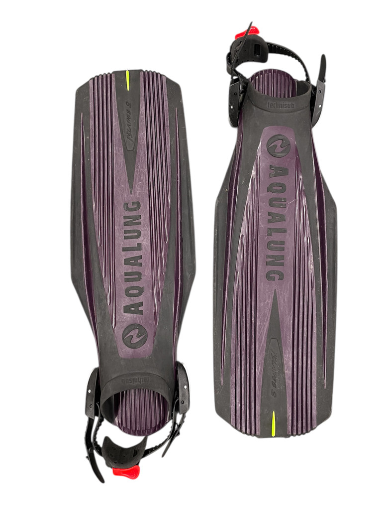 Aqua Lung Blazers 2 Technisub Scuba Diving Dive Fins (USED)