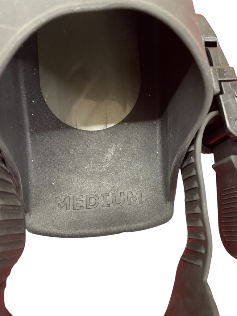 ScubaPro Sport Jet Scuba Diving Dive Fins USED Silver