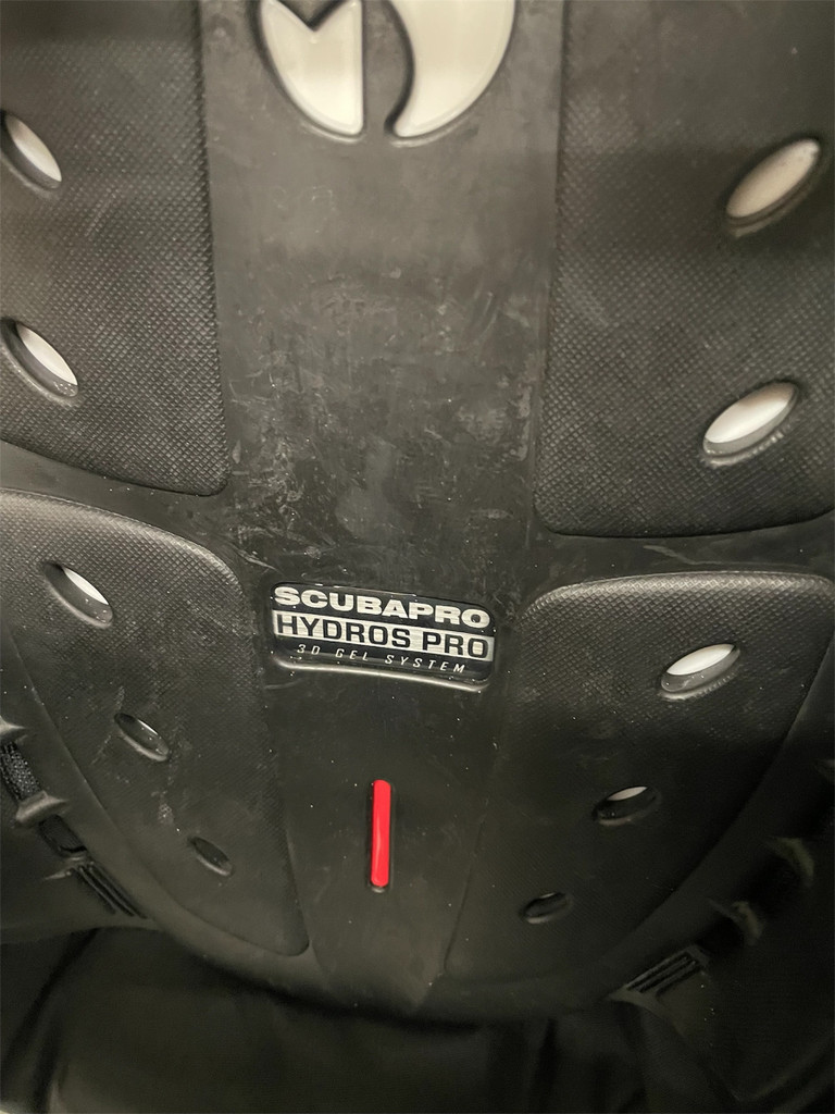 ScubaPro Hydros Pro MD Scuba Diving BCD Buoyancy Compensator w/AirSource USED